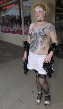 Body Painting 2008 photo - Duval Street, Key West